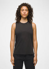 Prana Women's Everyday Vintage-Washed Tank - Charcoal Charcoal