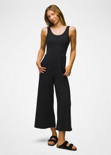 Prana Women's Cozy Up Bayjour Jumpsuit - Charcoal Heather Charcoal Heather