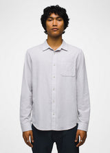 Prana Men's Porto Vista Shirt - Silver Spray Silver Spray