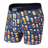 Saxx Vibe Super Soft Boxer Brief Dk Denim Pitcher Perfect
