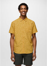 Prana Lost Sol Printed Short Sleeve Shirt - Pollen Feelings Pollen Feelings /  / STANDARD
