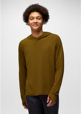 Prana Sol Shade Hoodie Long Sleeve - Retro Olive Retro Olive /  / STANDARD