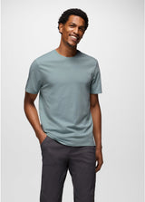 Prana Everyday Short Sleeve Tee Shirt - Saltwater Saltwater /  / STANDARD
