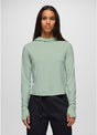 Prana Sol Searcher Sun Hoodie Long Sleeve - Bio Mint Bio Mint