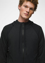 Prana Men's Altitude Tracker Full-Zip Hoodie II - Black Black