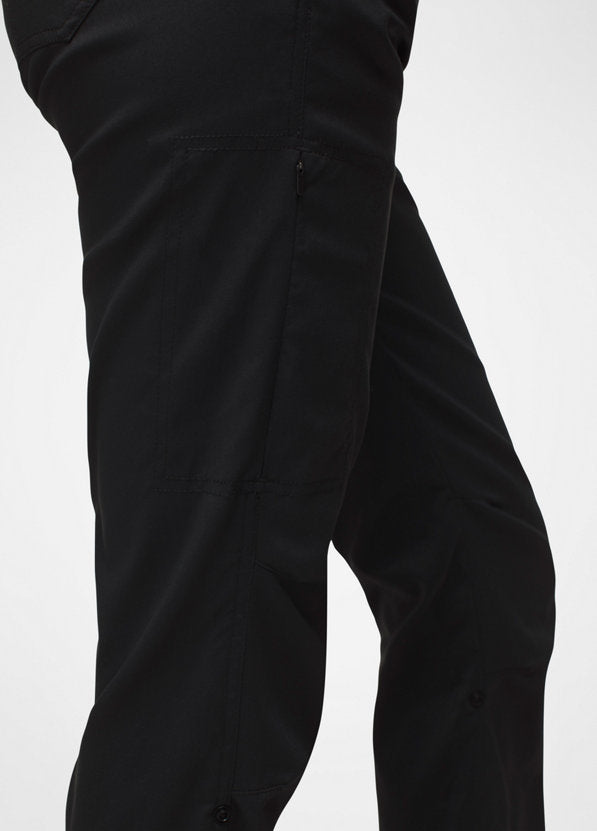 Prana Women's Stretch Zion Mid Rise Pant - Black Black