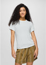 Prana Cozy Up Short Sleeve Crew - Soft White Soft White