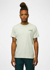 Prana Men's Everyday Sessions Short Sleeve Tee - Pale Aloe Pale Aloe