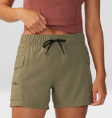 Mountain Hardwear Women's Trail Sender Short - Light Army Light Army