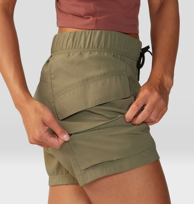 Mountain Hardwear Women's Trail Sender Short - Light Army Light Army