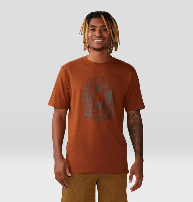 Mountain Hardwear Men's Grizzly Bear Short Sleeve - Iron Oxide Iron Oxide