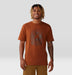 Mountain Hardwear Men's Grizzly Bear Short Sleeve - Iron Oxide Iron Oxide