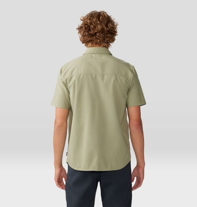 Mountain Hardwear Men's Trail Sender Short Sleeve - Mantis Green/Combat Green Mantis Green/Combat Green