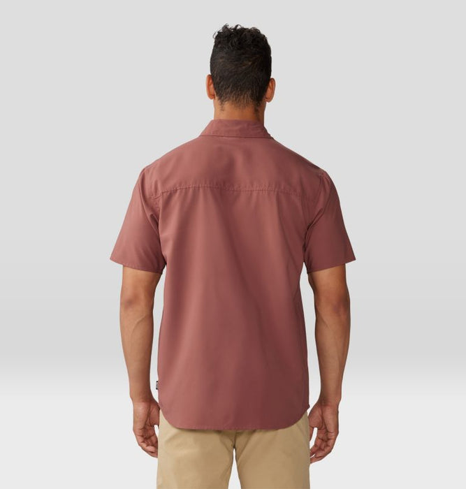 Mountain Hardwear Men's Trail Sender Short Sleeve - Clay Earth Clay Earth