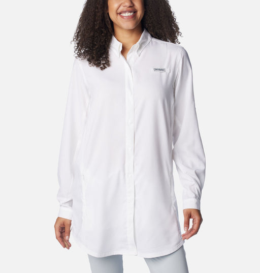 Columbia Women's Tamiami Long Sleeve Tunic - White White