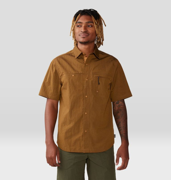 Mountain Hardwear Men's Stryder Short Sleeve Shirt - Copper Clay Copper Clay