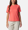 Columbia Women's Summit Valley Short Sleeve Crew - Juicy Juicy