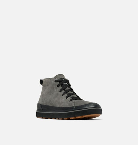 Sorel Men's Metro II Chukka Waterproof Sneaker - Quarry/Black Quarry/Black