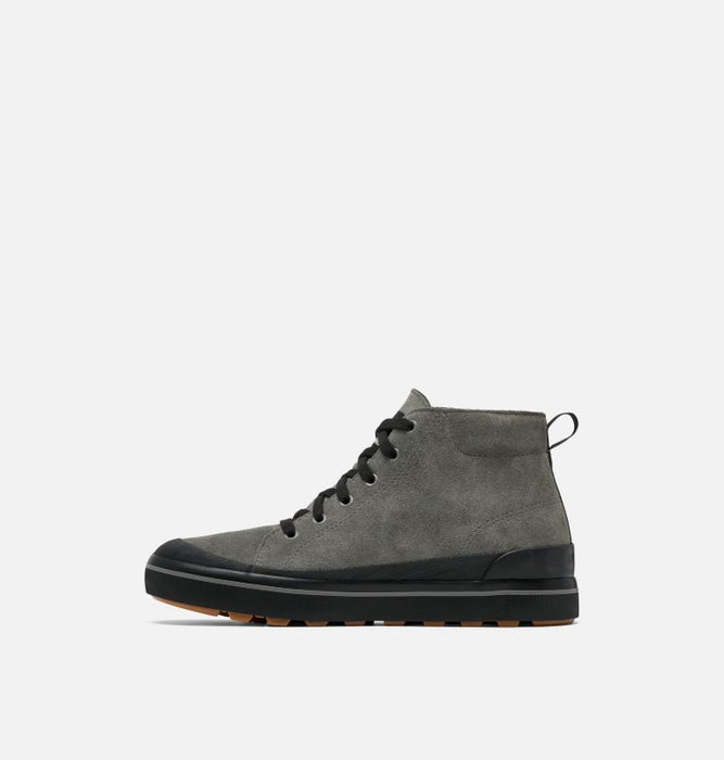 Sorel Men's Metro II Chukka Waterproof Sneaker - Quarry/Black Quarry/Black