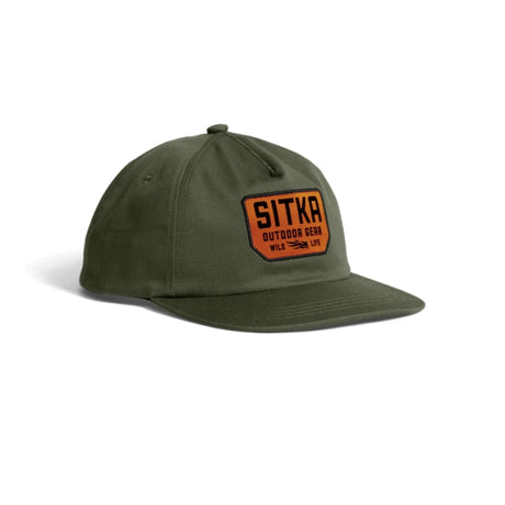Sitka Wild Life Unstructured Snapback Olive Green