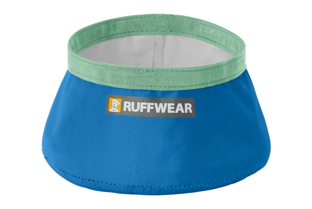 Ruffwear 1L Trail Runner Ultralight Dog Bowl - Blue Pool Blue Pool