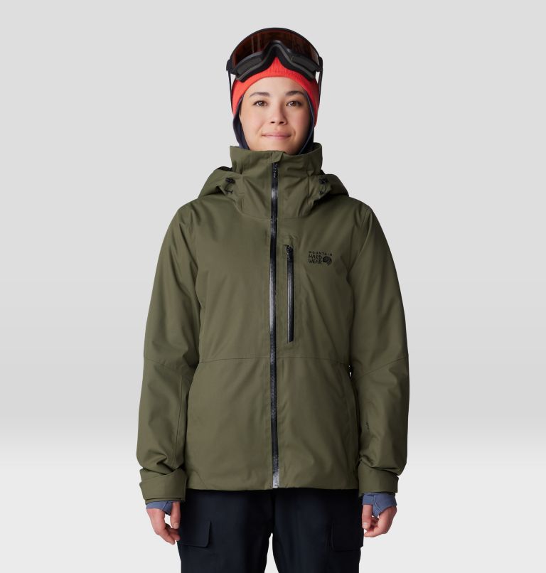 Mountain Hardwear Women's Firefall Insulated Jacket - Dark Pine Dark Pine