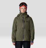 Mountain Hardwear Women's Firefall Insulated Jacket - Dark Pine Dark Pine