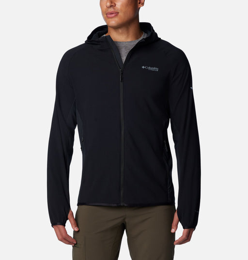 Columbia Men's Spectre Ridge Full Zip Hooded Tech Fleece Jacket - Black Black