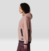 Mountain Hardwear Women's Powder Maven Fleece Pullover Hoodie - Smoky Quartz Smoky Quartz