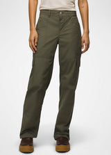 Prana Women's Palisades Ripstop Utility Pant - Rye Green Rye Green