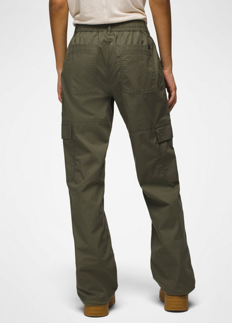 Prana Women's Palisades Ripstop Utility Pant - Rye Green Rye Green