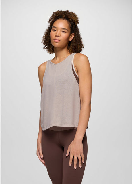 Prana New Moon Tank - Almond Almond