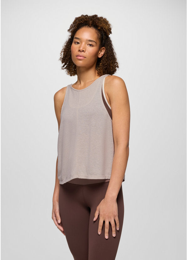 Prana New Moon Tank - Almond Almond