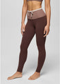 Prana Luxara Salutations Legging - Mocha Colorblock Mocha Colorblock