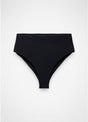 Prana Lahari High Rise Swim Bottom - Black Black