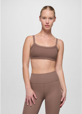 Prana Luxara Rib Bra - Carob Carob