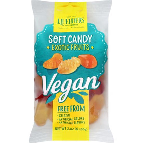 J Luehders Exotic Fruits Vegan Gummy Soft Chews