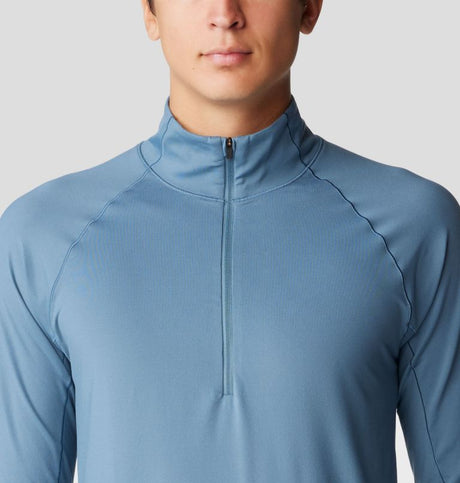 Mountain Hardwear Men's Butter Up Long-Sleeve Half-Zip - Adriatic Blue Adriatic Blue