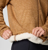 Columbia Women's Sweater Weather II Sherpa Full-Zip Jacket - Camel Brown Heather Camel Brown Heather