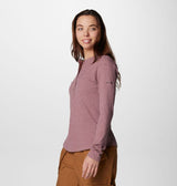 Columbia Women's Brea Falls Henley Long-Sleeve Shirt - Fig Fig