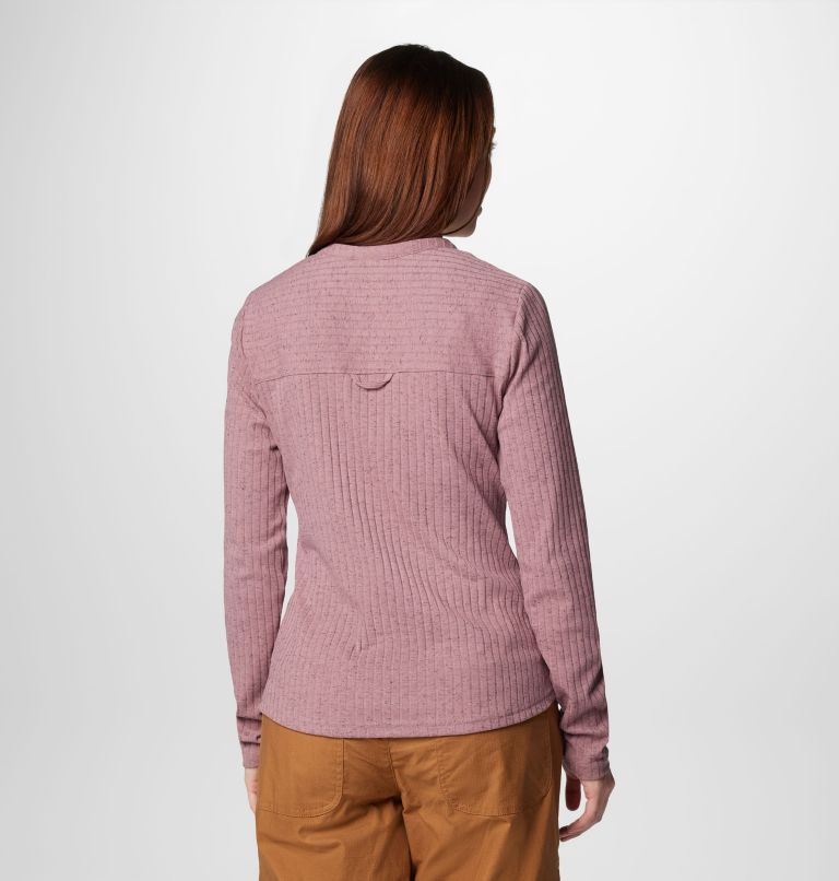 Columbia Women's Brea Falls Henley Long-Sleeve Shirt - Fig Fig