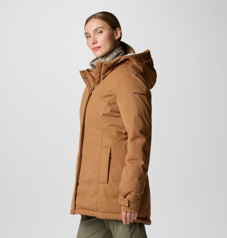 Columbia Women's Alameda Ridge Insulated Parka - Camel Brown