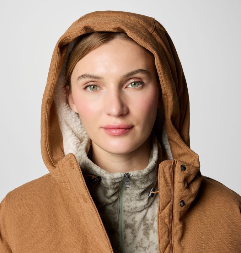 Columbia Women's Alameda Ridge Insulated Parka - Camel Brown