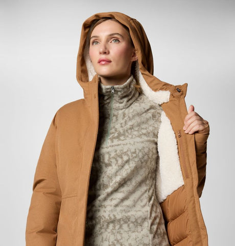 Columbia Women's Alameda Ridge Insulated Parka - Camel Brown Camel Brown