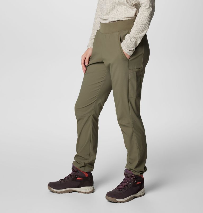 Columbia Women's Leslie Falls Pull-On Pants - Stone Green Stone Green