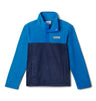 Columbia Kids Steens Mtn II Quarter Snap Fleece Pullover - Collegiate Navy / Bright Indigo Collegiate Navy / Bright Indigo