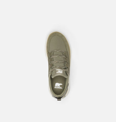 Sorel Women's Out N About IV Low Waterproof Sneaker - Stone Green/Chalk Stone Green/Chalk