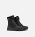 Sorel Women's Whitney II Plus Waterproof Lace Boot - Black/Quarry Black/Quarry