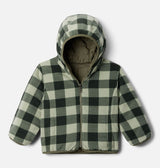 Columbia Toddler Double Trouble II Jacket - Stone Green/Safari Check Stone Green/Safari Check