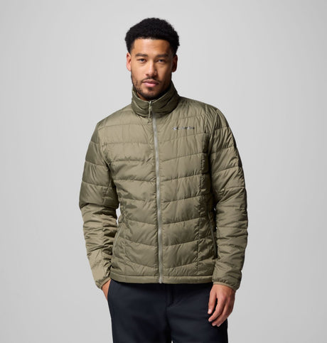 Columbia Mens Whirlbird V Interchange Jacket Greenscape melange